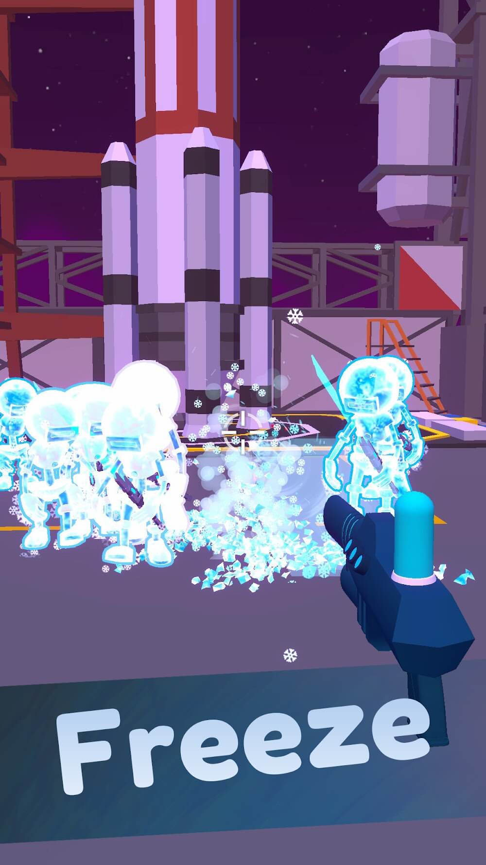 Capture d'écran du gameplay de Crazy Gun Inventor 4