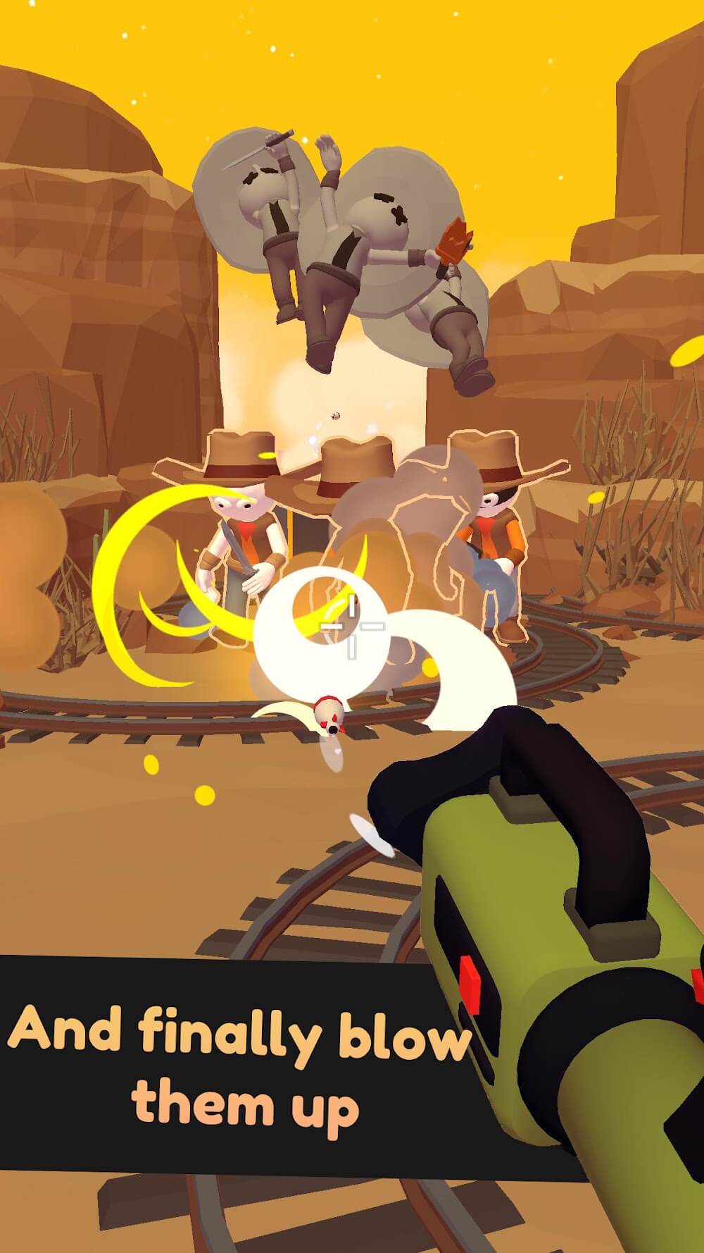 Capture d'écran du gameplay de Crazy Gun Inventor 6