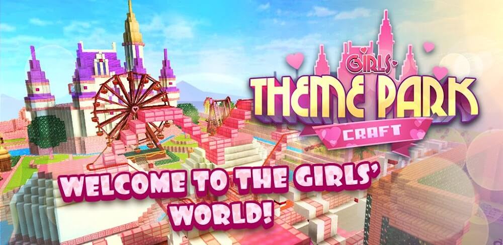 Capture d'écran 1 de Girls Theme Park Craft: Water