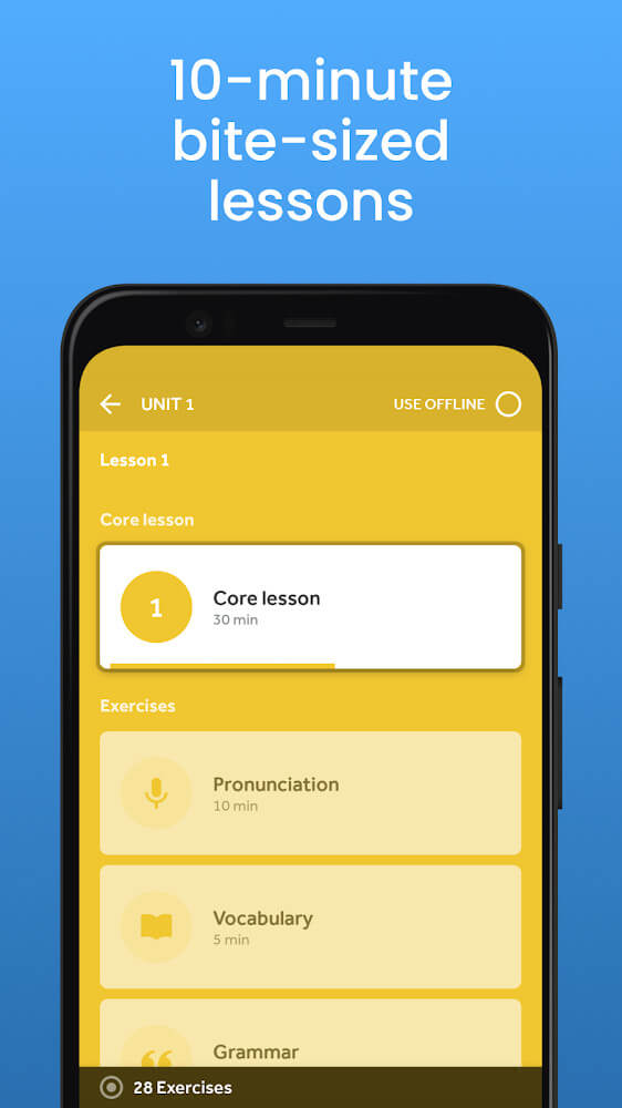 Tangkapan Layar Rosetta Stone 5