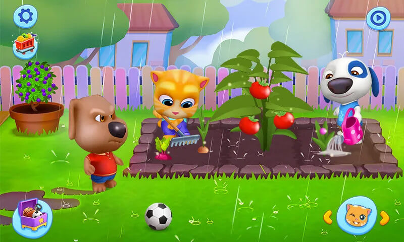 My Talking Tom Friends gameplay screenshot 4