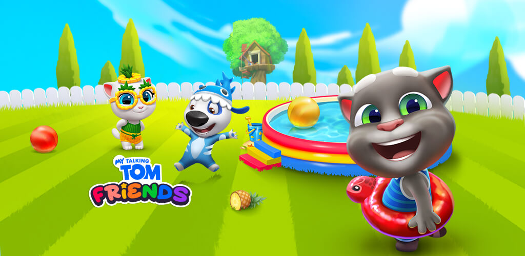 My Talking Tom Friends gameplay screenshot 1