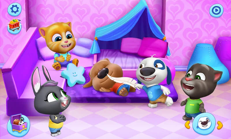 My Talking Tom Friends gameplay screenshot 5