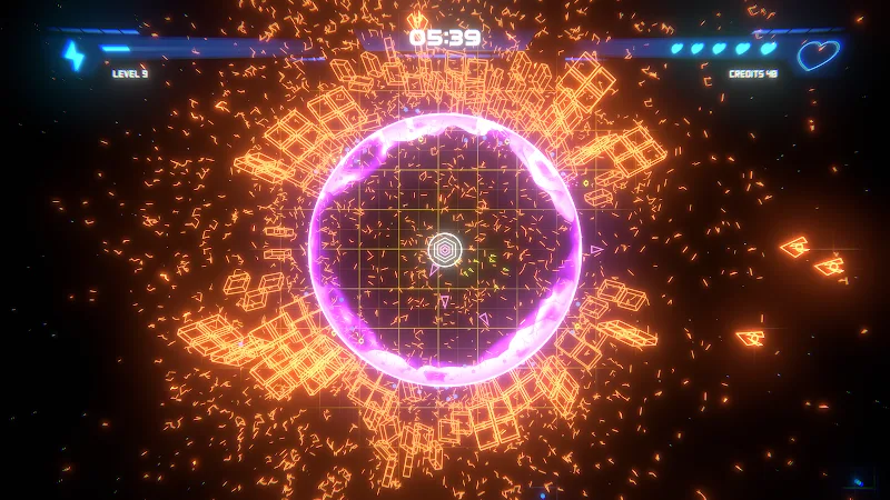 Capture d'écran Geometry Survivor 2