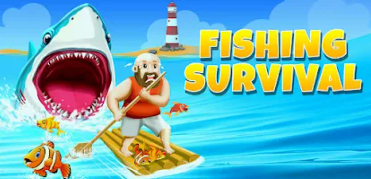 Capture d'écran du gameplay de Fishing Survival 1