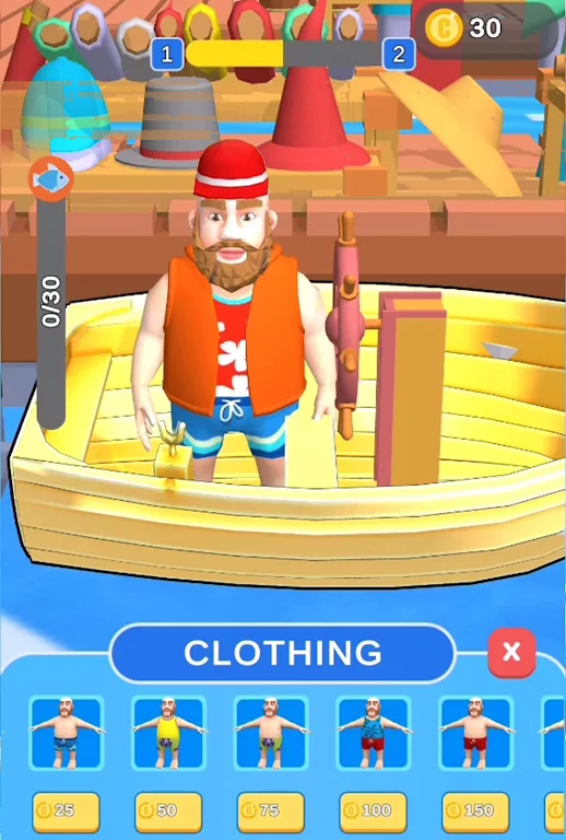 Capture d'écran du gameplay de Fishing Survival 6