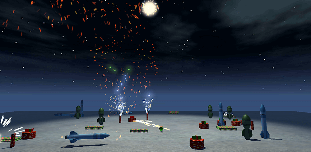 Capture d'écran du gameplay de Firework Party 1