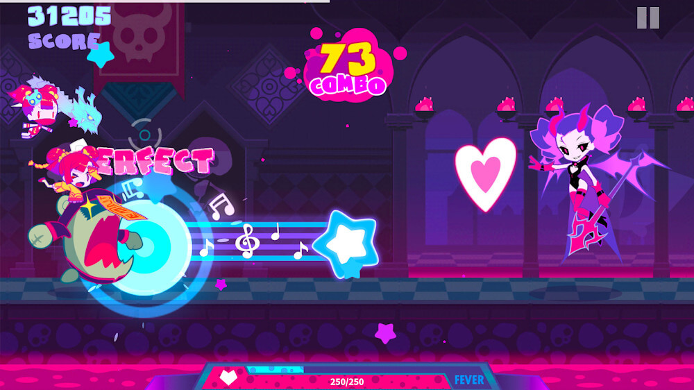 Screenshot do Muse Dash 3