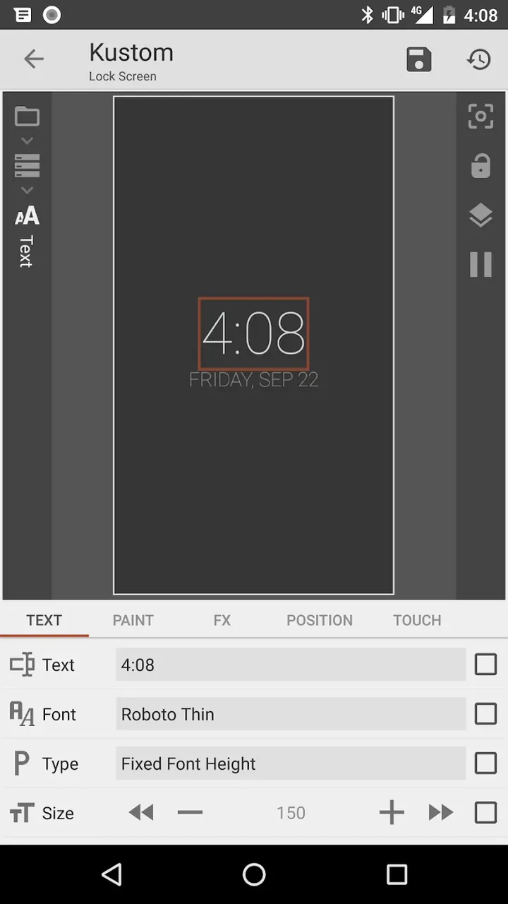 KLCK Kustom Lock Screen Maker screenshot 3