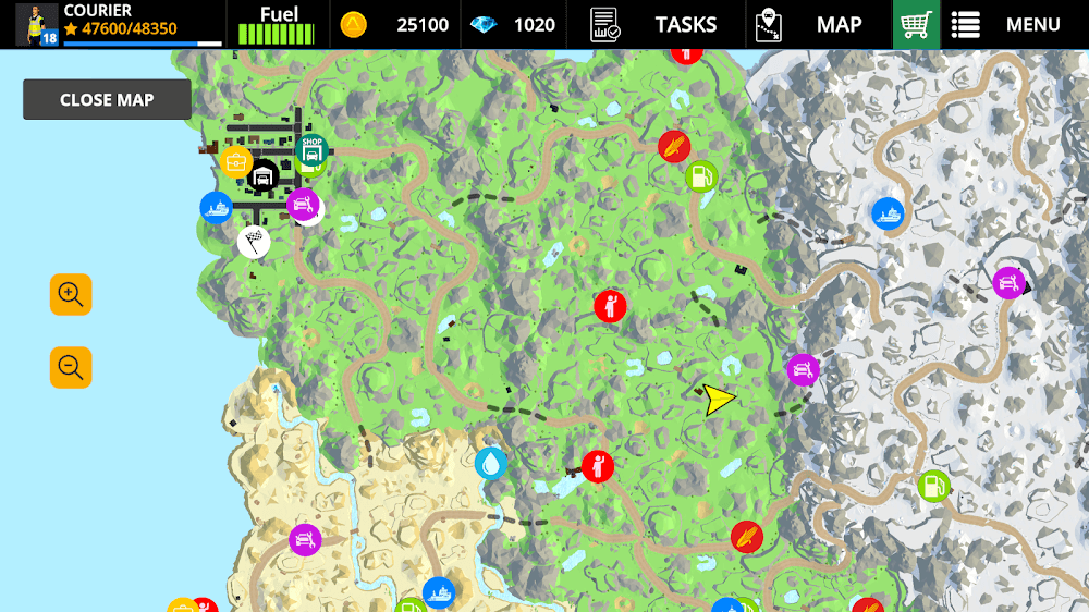 Driving Zone: Offroad Lite gameplay screenshot 5