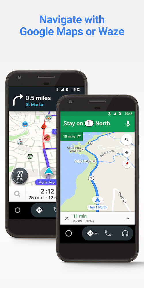 Android Auto interface preview 3