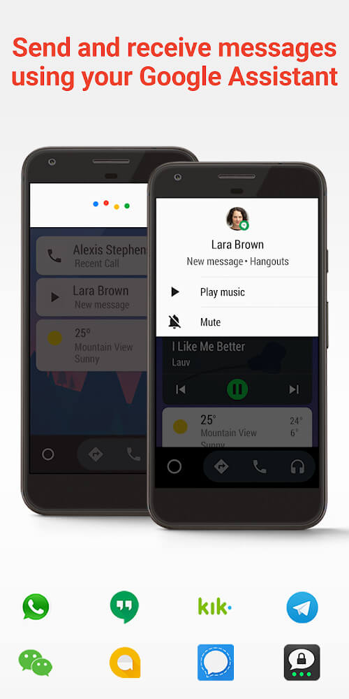 Android Auto interface preview 5