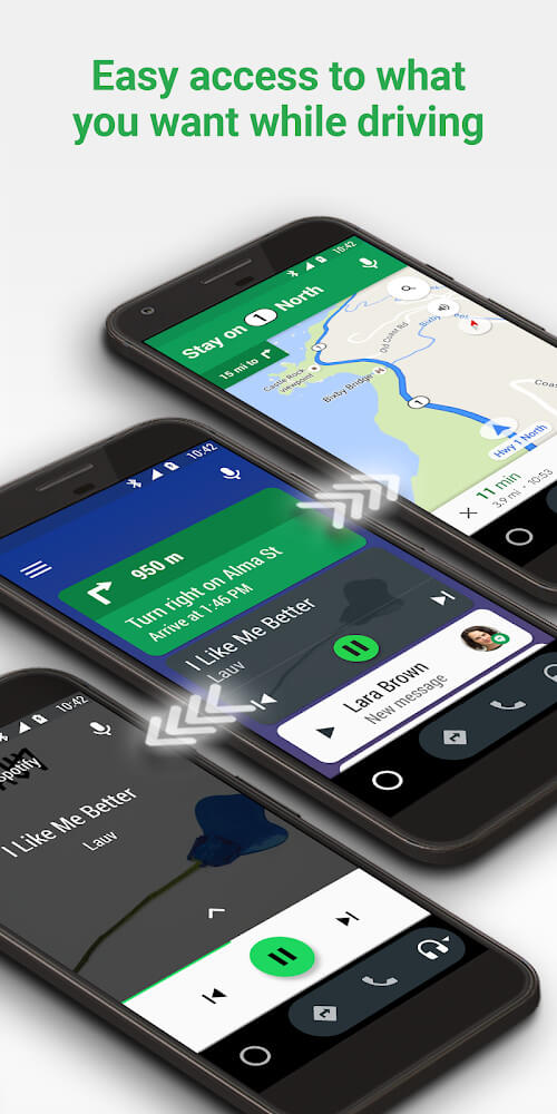 Android Auto interface preview 6