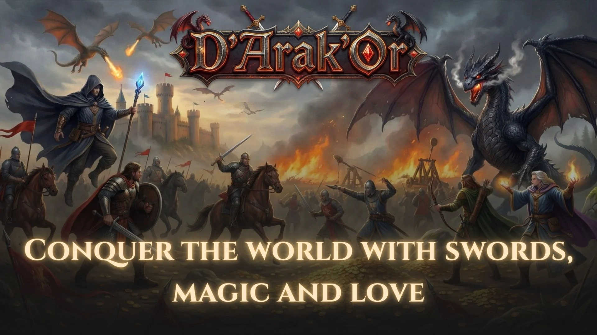 D'Arak'Or - Medieval Fantasy gameplay screenshot 1