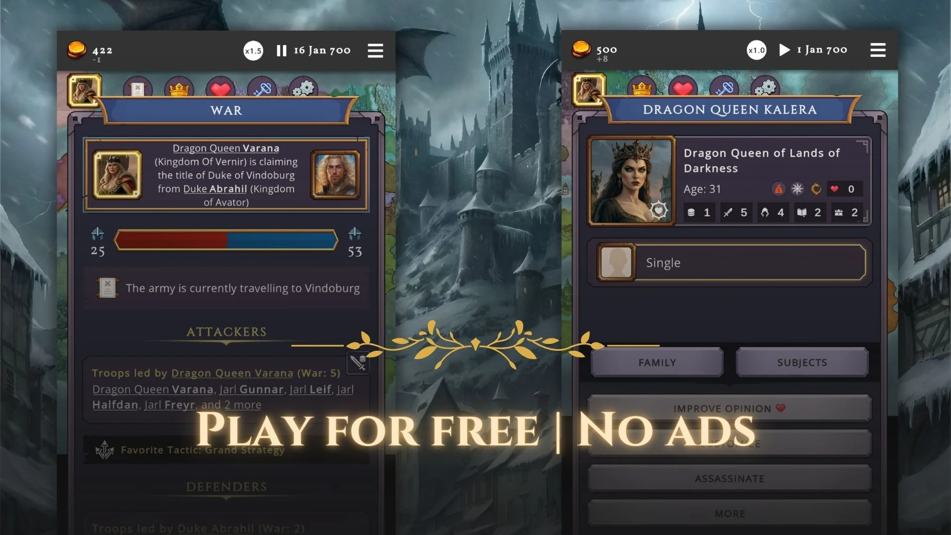 D'Arak'Or - Medieval Fantasy gameplay screenshot 5