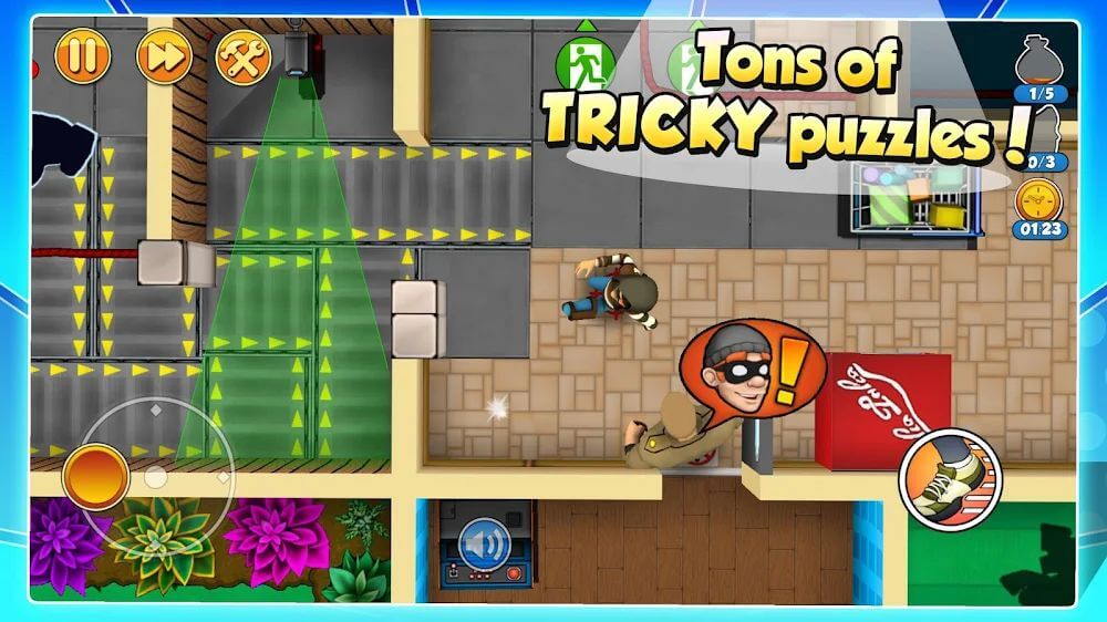 Robbery Bob 2: Double Trouble gameplay snapshot 2