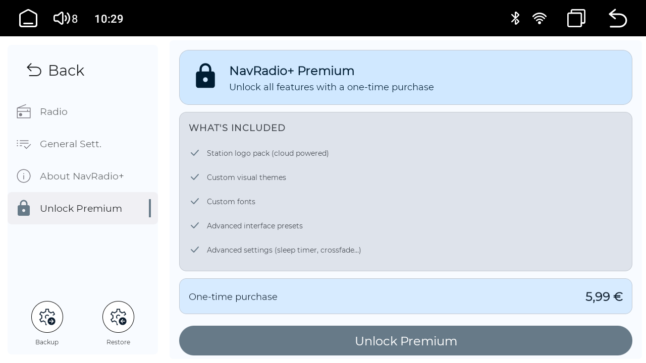 NavRadio+ screenshot 5