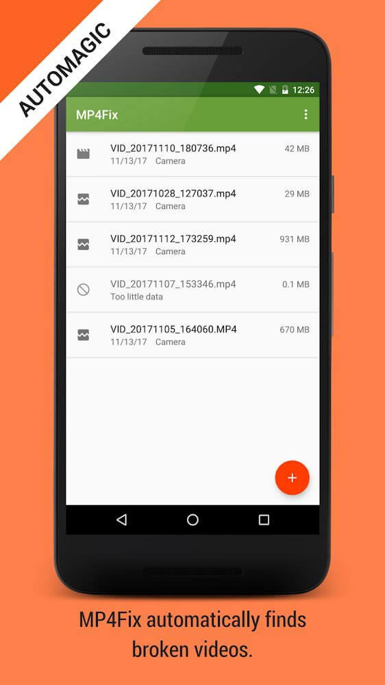 MP4Fix Video Repair Tool preview screenshot 2