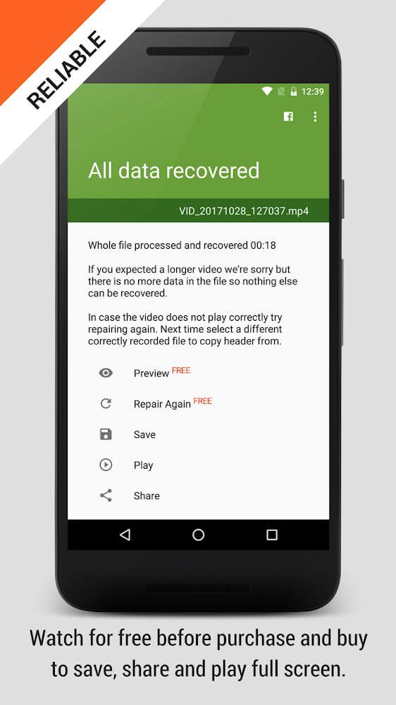 MP4Fix Video Repair Tool preview screenshot 5