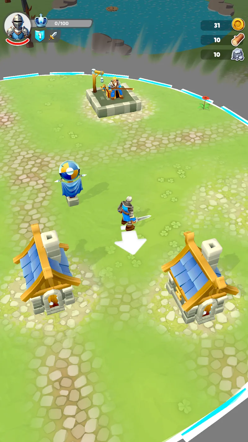 Tangkapan layar Village Wars 4