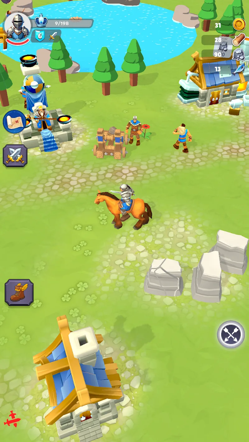 Tangkapan layar Village Wars 2
