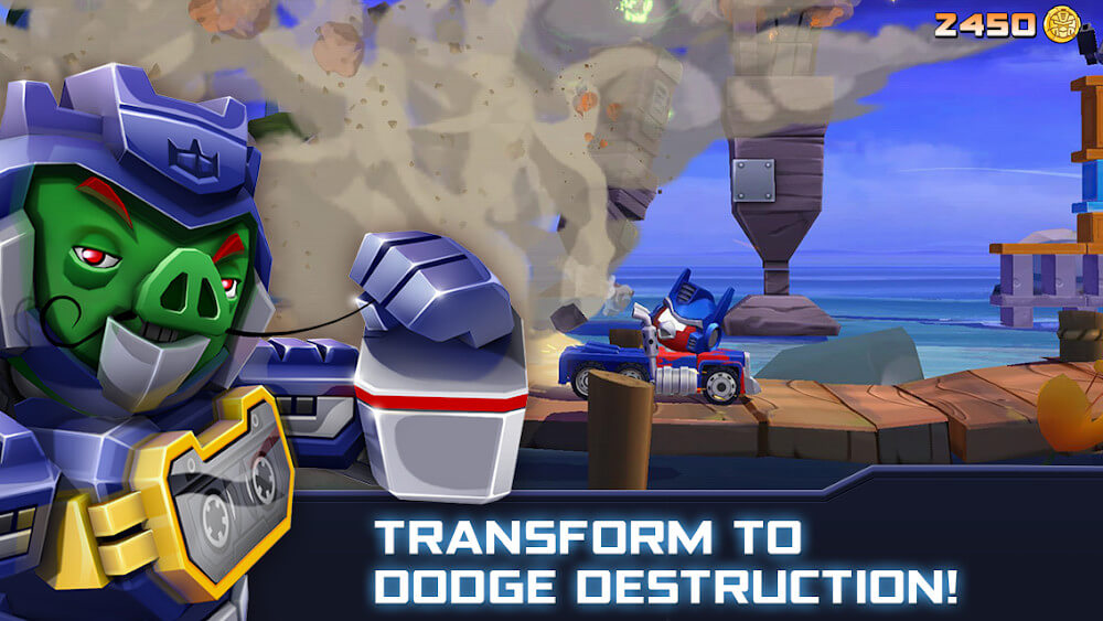 Angry Birds Transformers gameplay screenshot 5