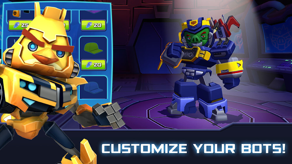 Angry Birds Transformers gameplay screenshot 3