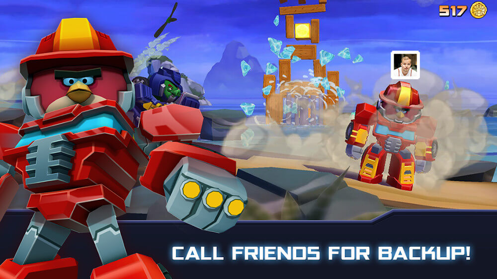 Angry Birds Transformers gameplay screenshot 4