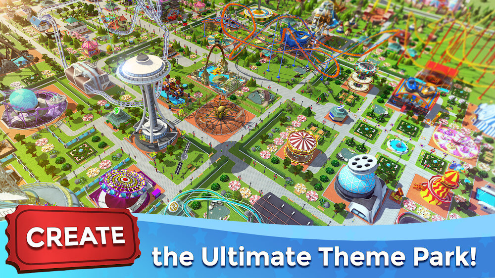 RollerCoaster Tycoon Touch gameplay preview 2