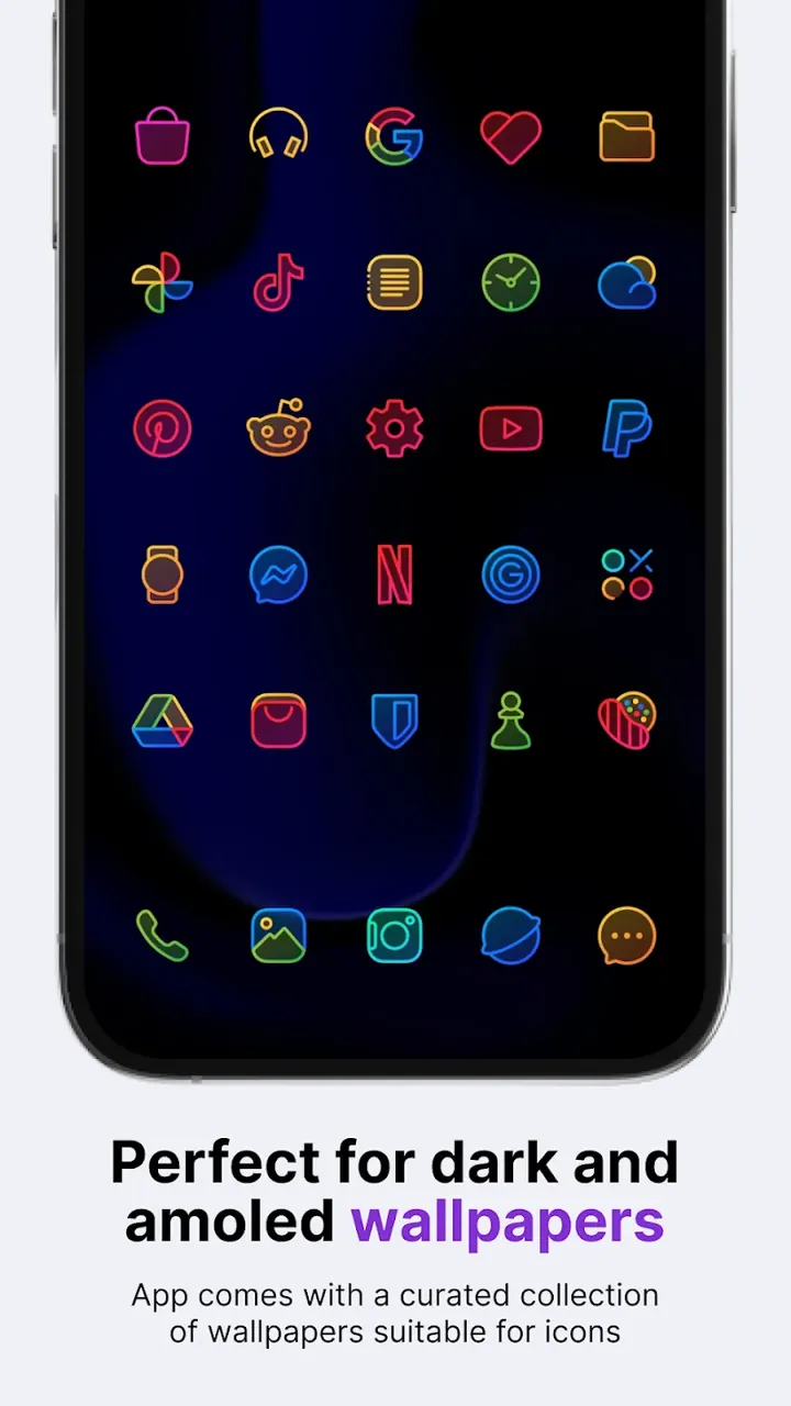 Caelus Duotone Icon Pack captura de pantalla 3