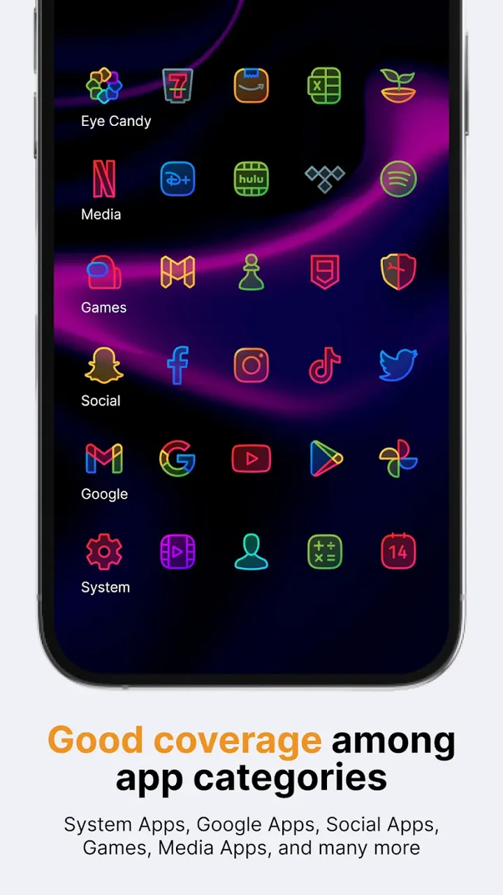 Caelus Duotone Icon Pack captura de pantalla 5