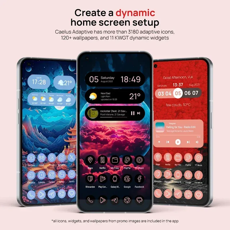 Caelus Adaptive Material Icons preview 2