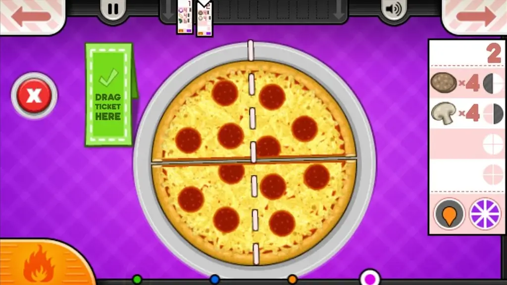 Papa's Pizzeria To Go! gameplay screenshot 3