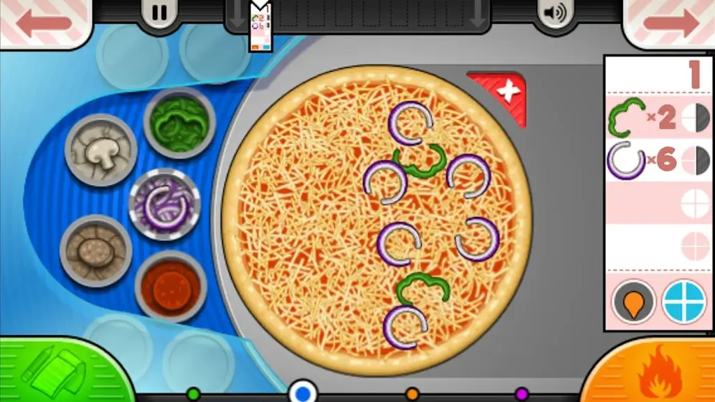 Papa's Pizzeria To Go! gameplay screenshot 2