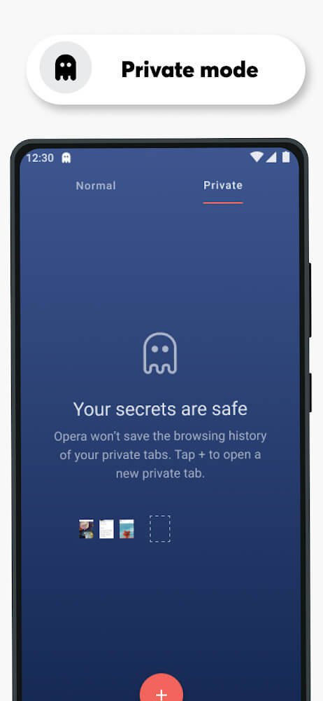 Captura de pantalla de Opera Browser 5