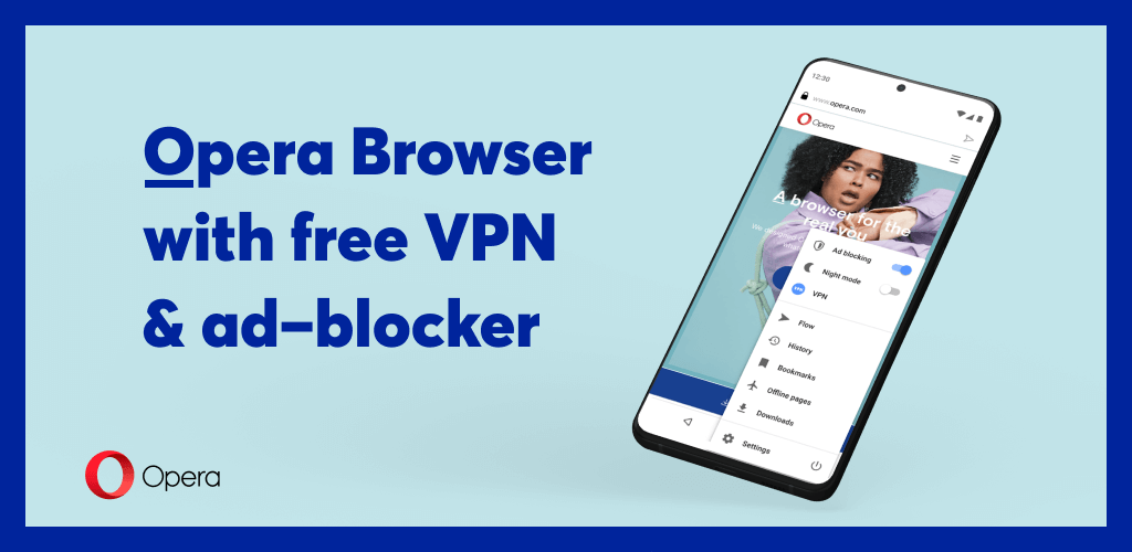 Captura de pantalla de Opera Browser 1