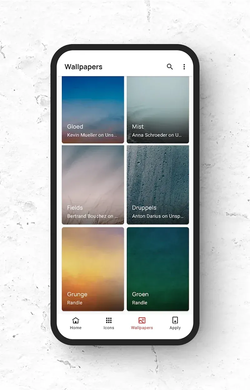Tangkapan layar 3 Zwart - Black Icon Pack