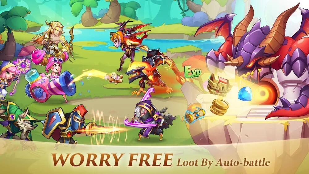 Idle Heroes - Screenshot 4