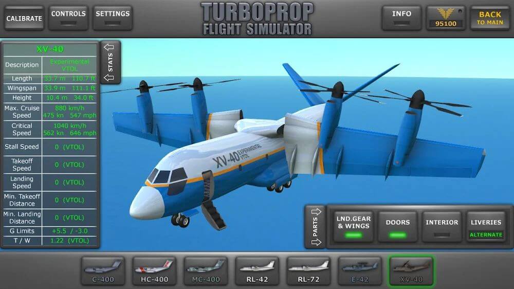 Turboprop Flight Simulator 3D tangkapan layar 2
