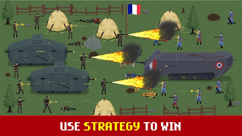 Trench Warfare WW1: RTS Battle gameplay screenshot 3