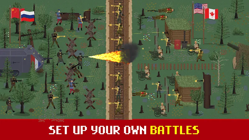 Trench Warfare WW1: RTS Battle gameplay screenshot 5