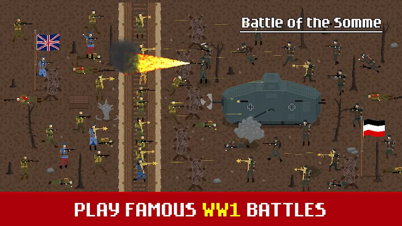 Trench Warfare WW1: RTS Battle gameplay screenshot 2