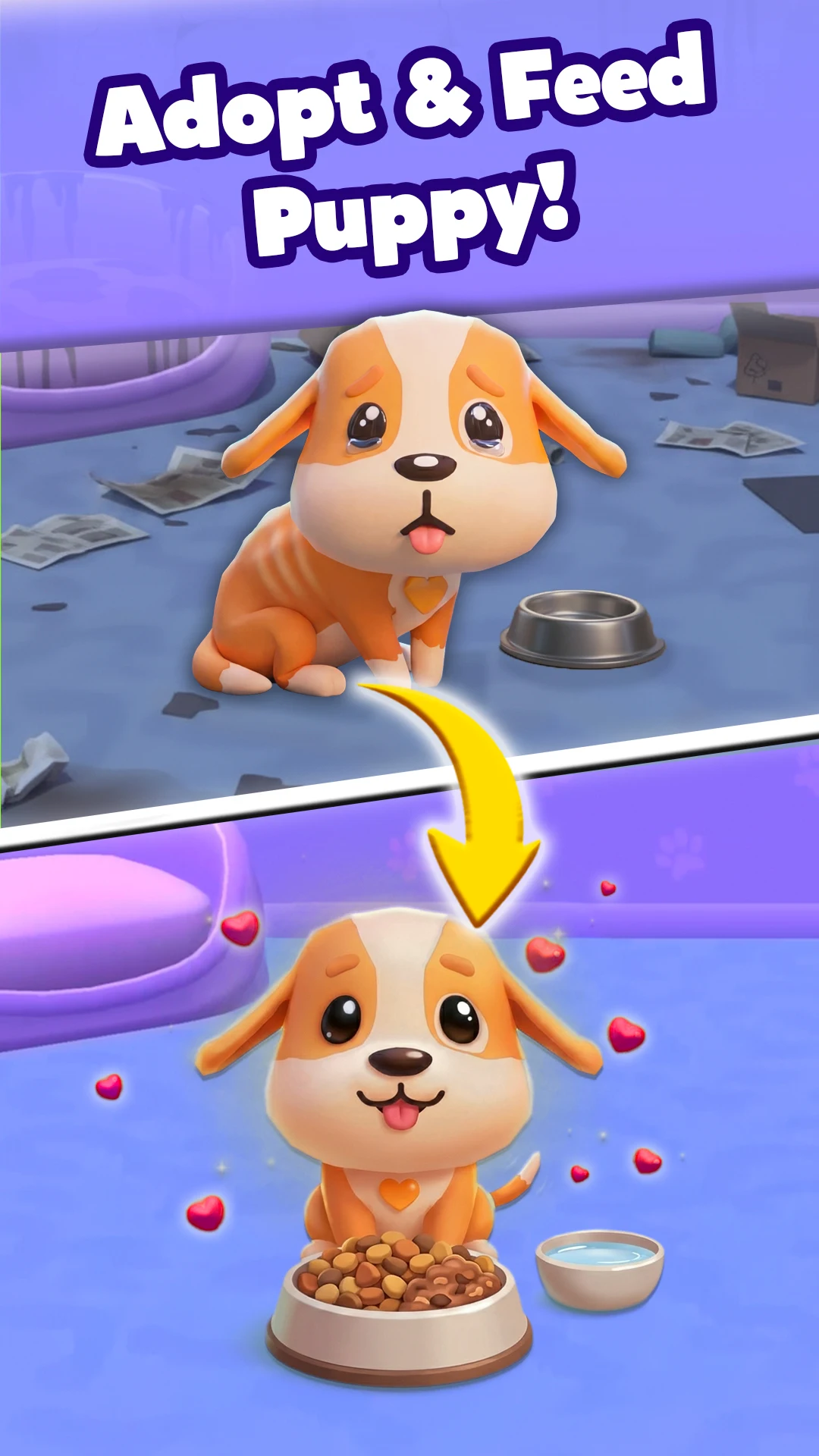 Dog Escape: Cute Pet Care Life Screenshot 2