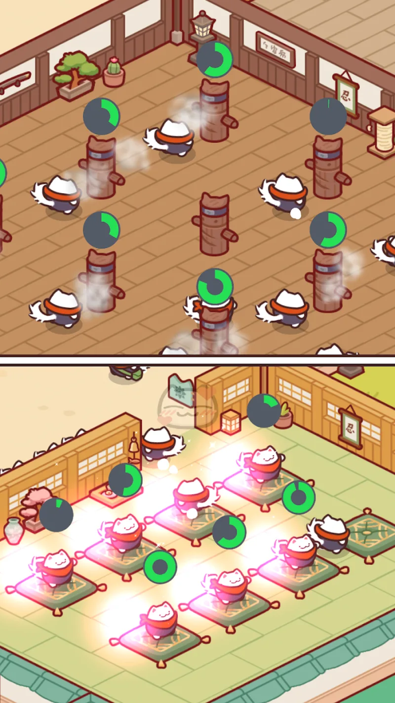 Cat Ninja School gameplay preview 4