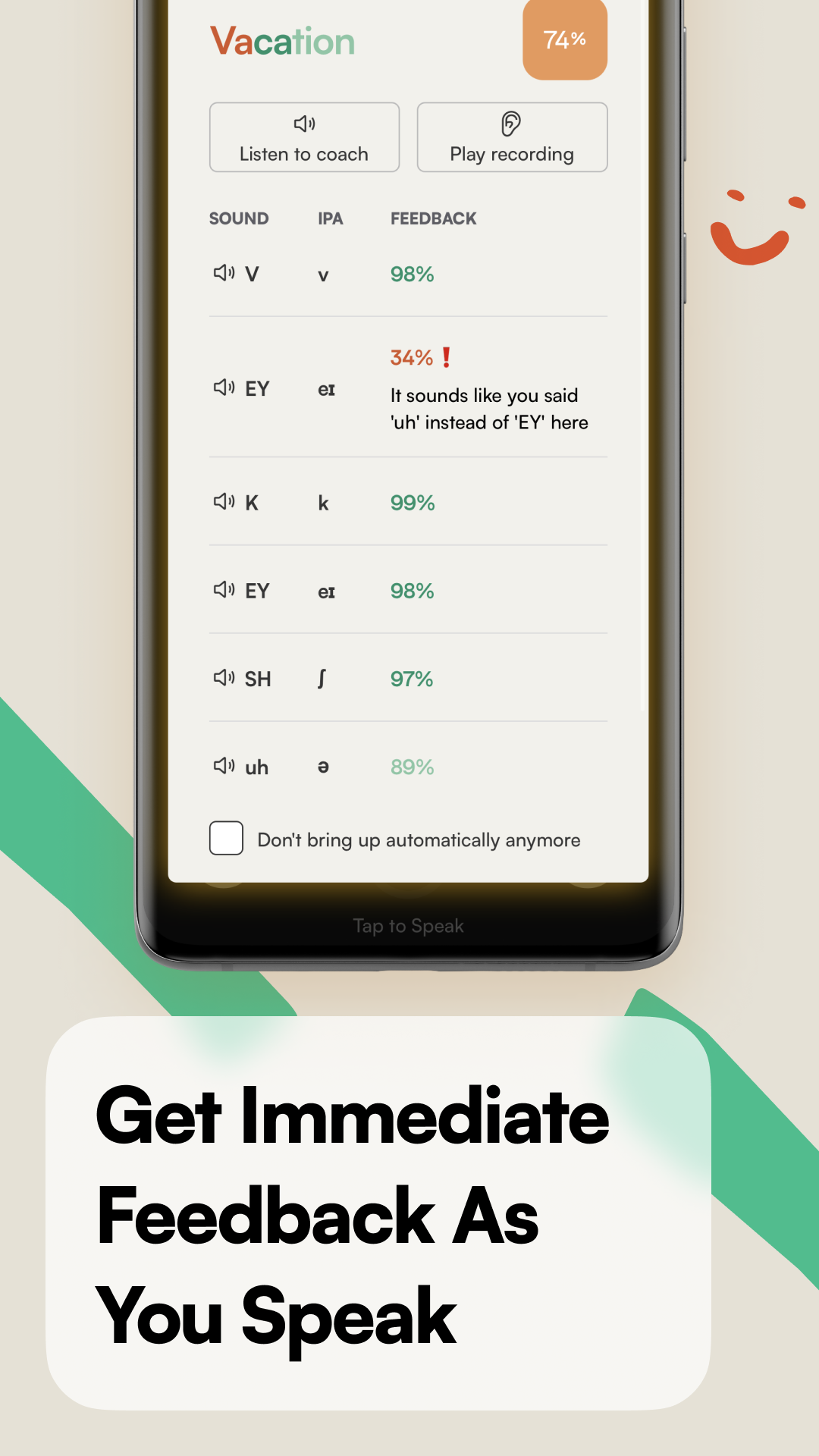 BoldVoice – Accent Trainer app screenshot 3