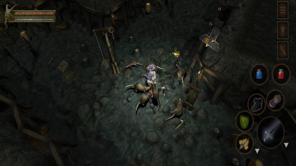 Baldurs Gate: Dark Alliance captura de pantalla 6