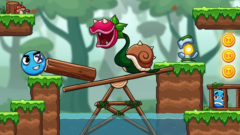 Ball V – Red Boss Challenge gameplay screenshot 6