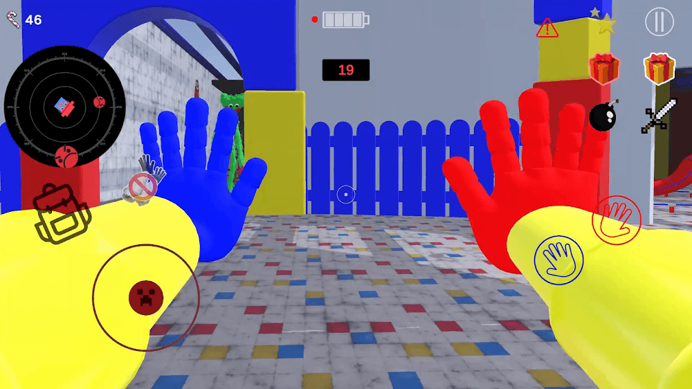 Captura de pantalla del juego Ban Evil Garden Escape Room 3D 4