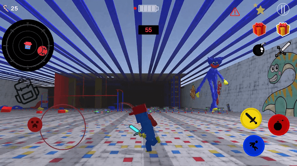 Captura de pantalla del juego Ban Evil Garden Escape Room 3D 5