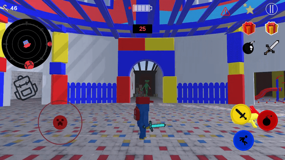 Captura de pantalla del juego Ban Evil Garden Escape Room 3D 7